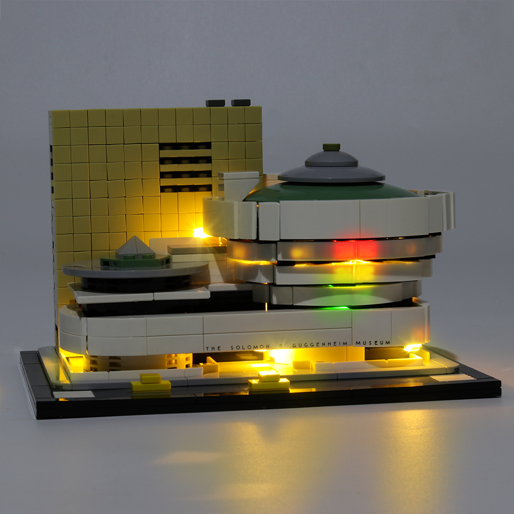 Light Kit For Solomon R. Guggenheim Museum LED Highting Set 21035