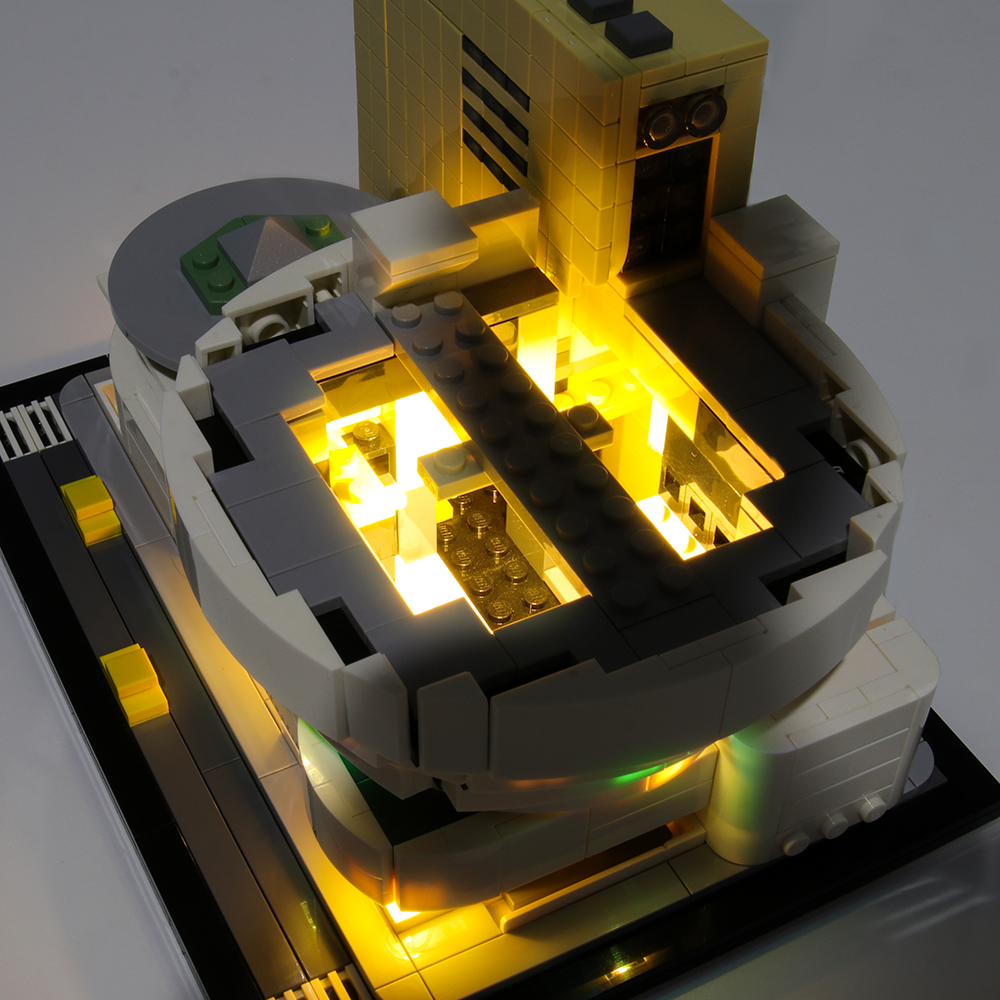 Light Kit For Solomon R. Guggenheim Museum LED Highting Set 21035