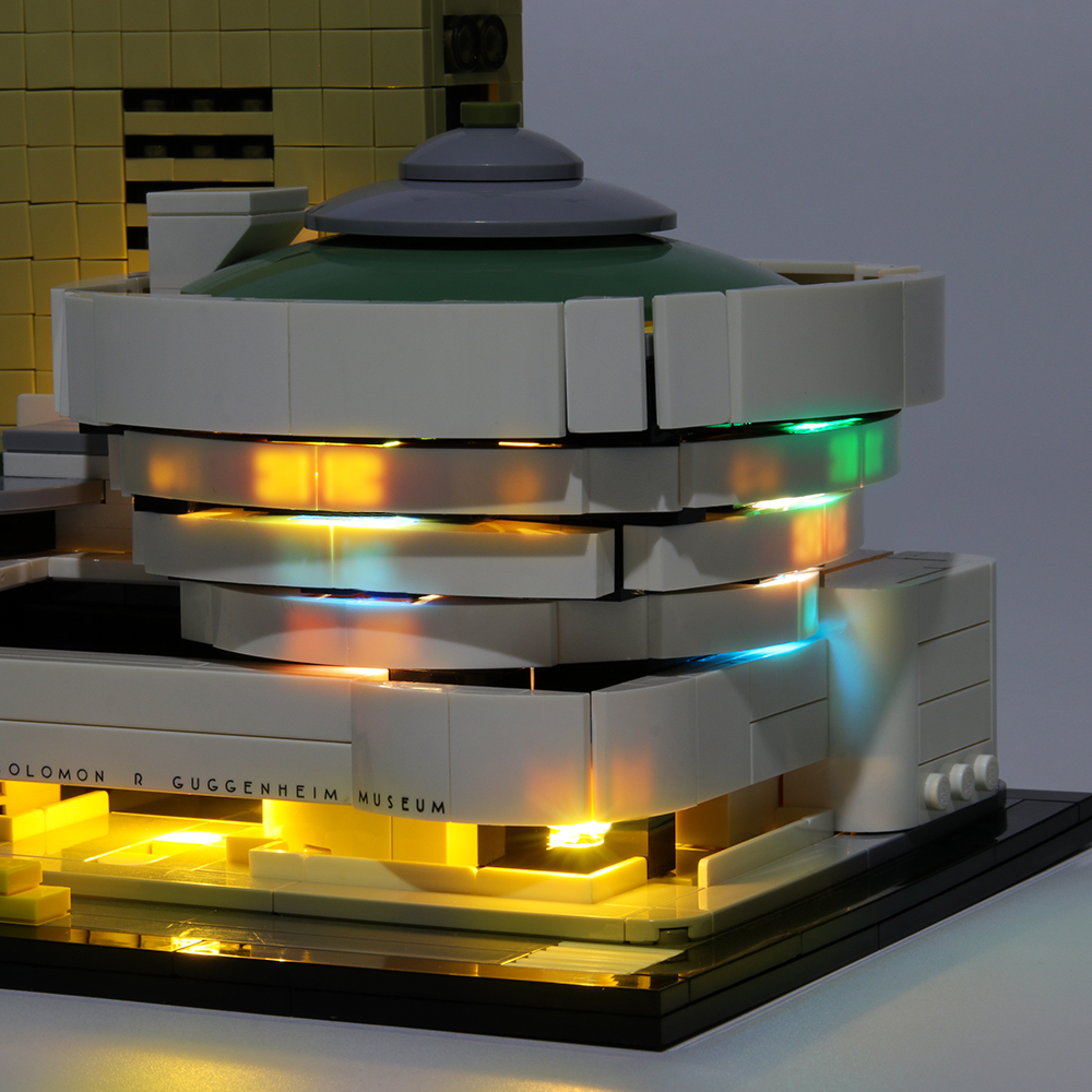 Light Kit For Solomon R. Guggenheim Museum LED Highting Set 21035