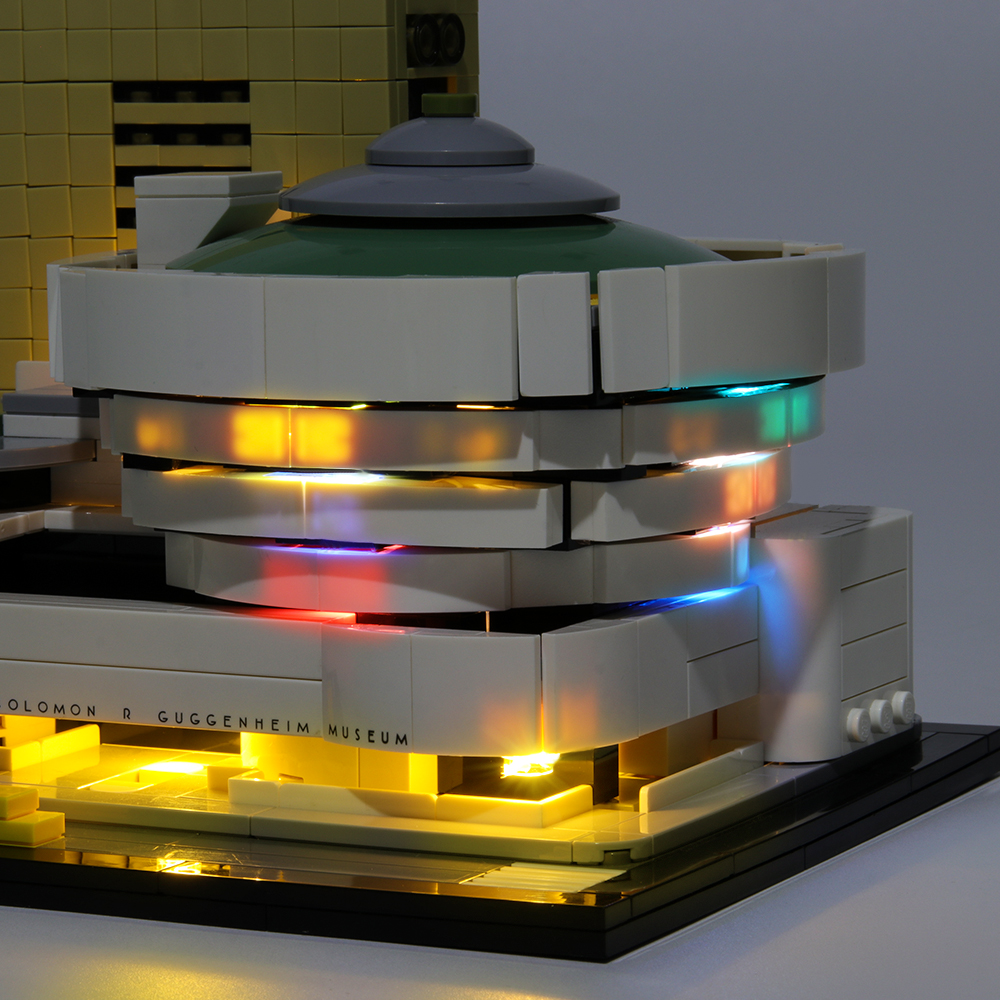 Light Kit For Solomon R. Guggenheim Museum LED Highting Set 21035