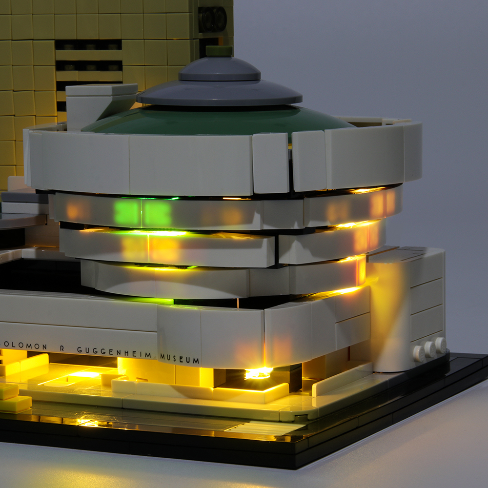 Light Kit For Solomon R. Guggenheim Museum LED Highting Set 21035