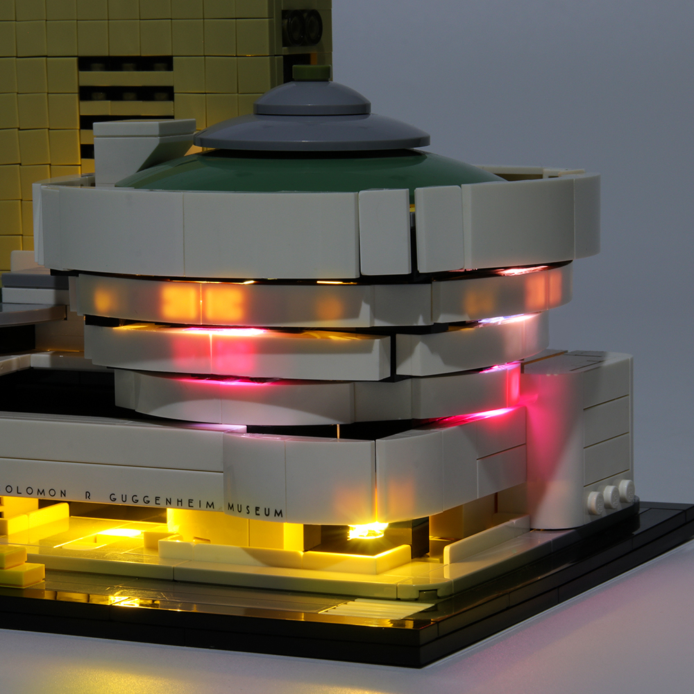 Light Kit For Solomon R. Guggenheim Museum LED Highting Set 21035