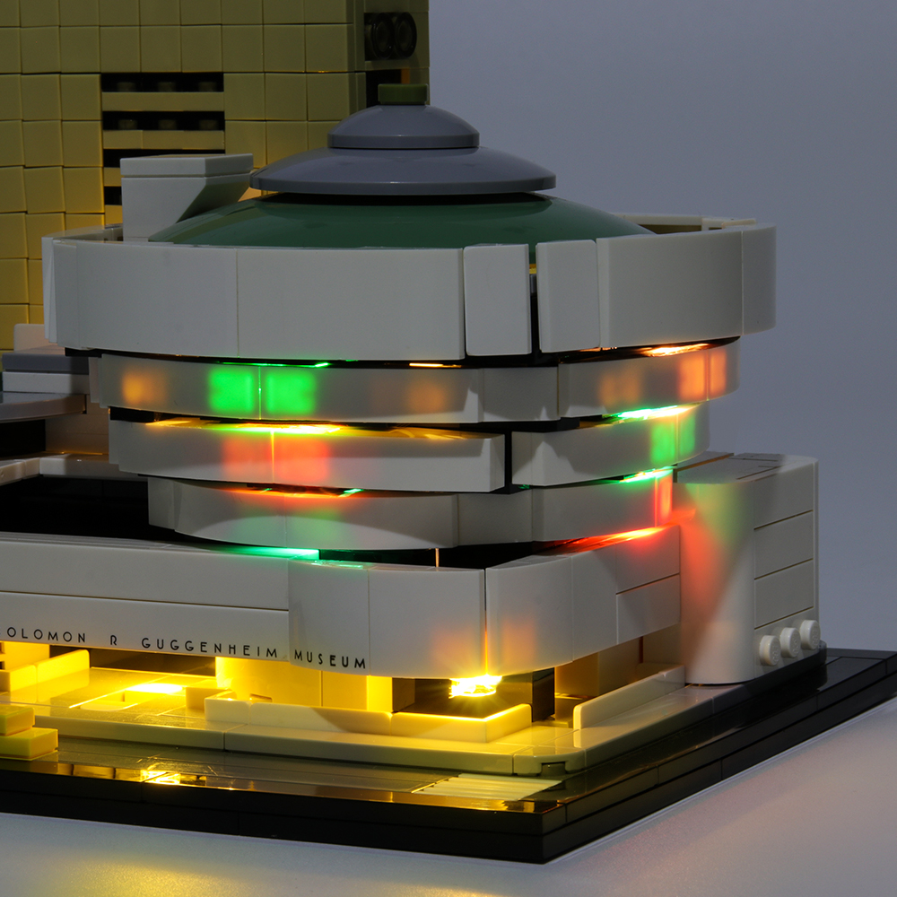 Light Kit For Solomon R. Guggenheim Museum LED Highting Set 21035