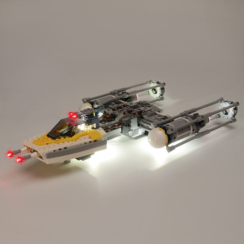 Beleuchtungsset für Star Wars Y-Wing Starfighter LED-Beleuchtungsset 75172