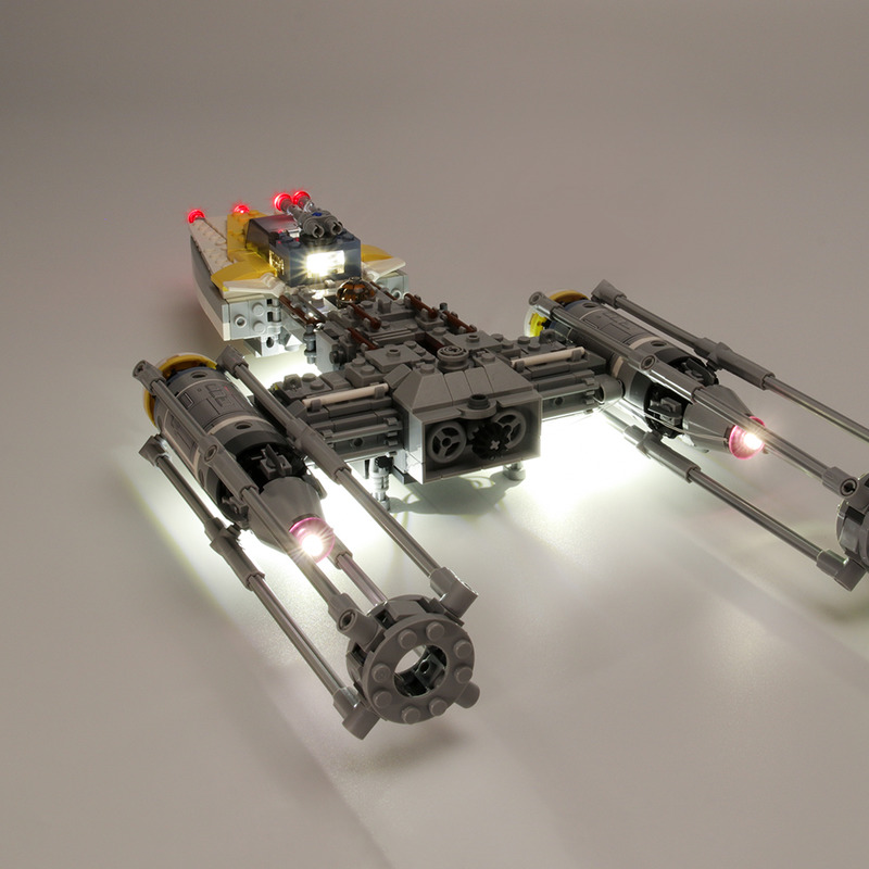 Beleuchtungsset für Star Wars Y-Wing Starfighter LED-Beleuchtungsset 75172