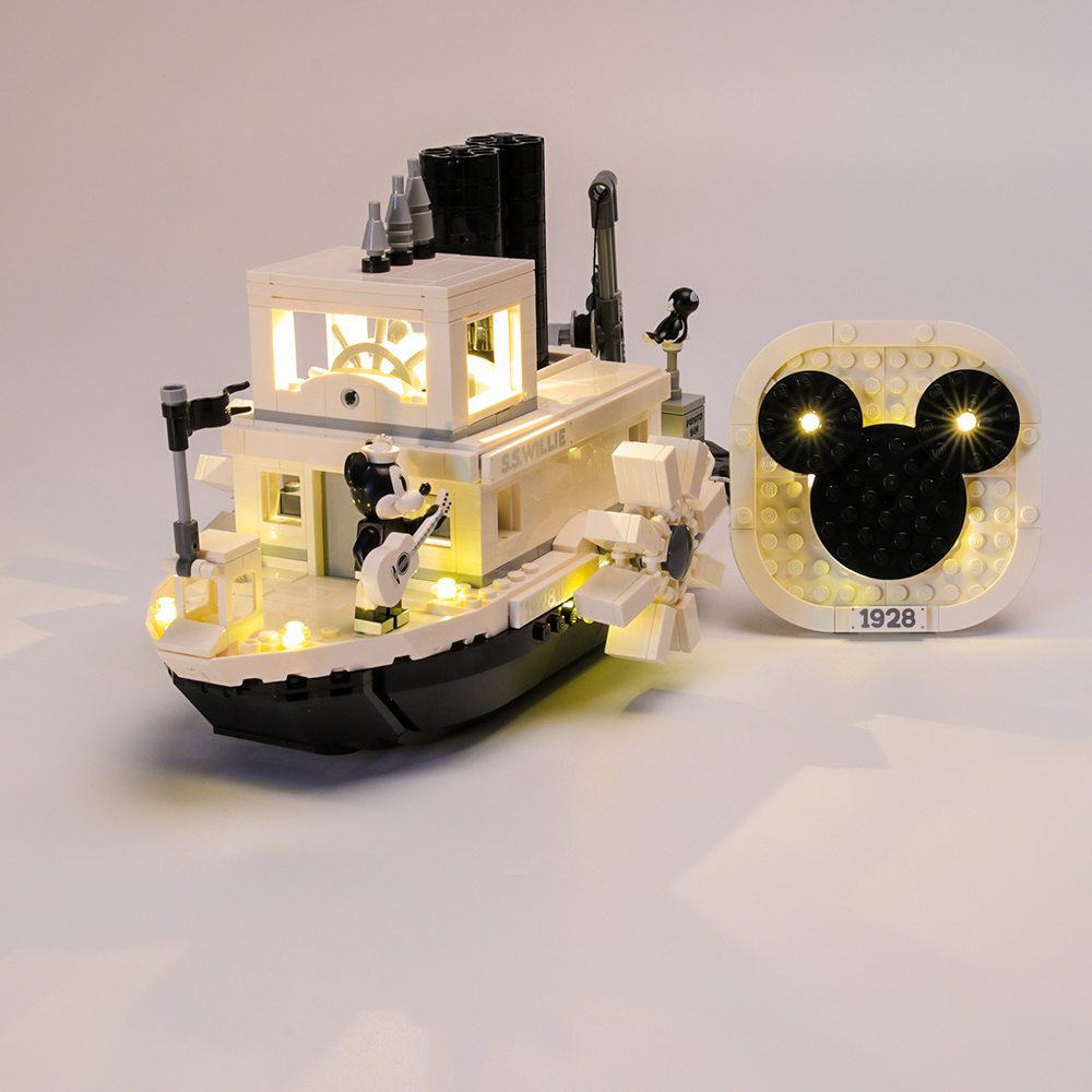 Light Kit For Steamboat Willie LED Highting Set 21317