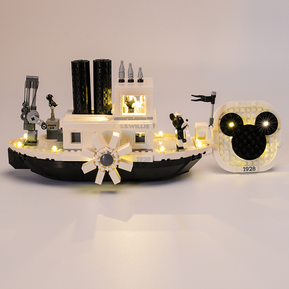 Light Kit For Steamboat Willie LED Highting Set 21317