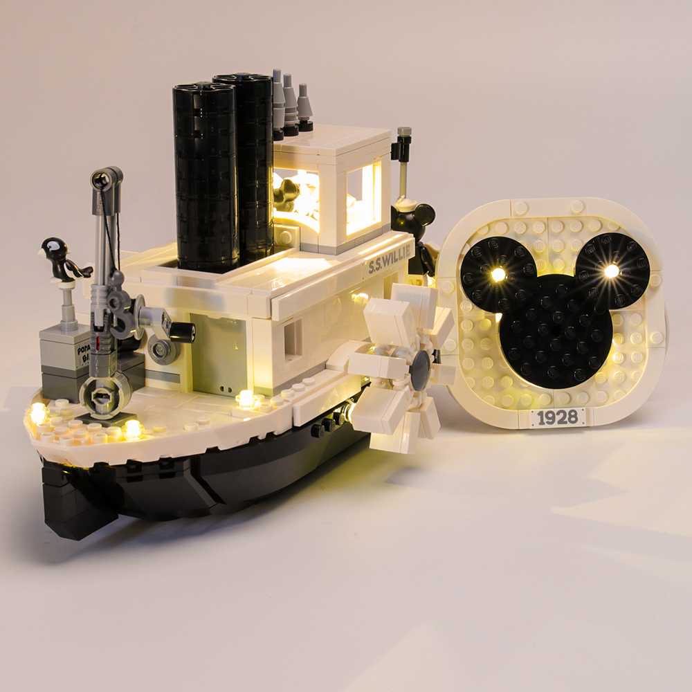 Light Kit For Steamboat Willie LED Highting Set 21317