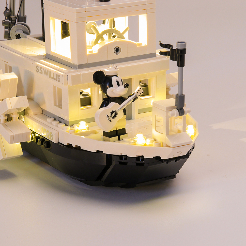 Light Kit For Steamboat Willie LED Highting Set 21317