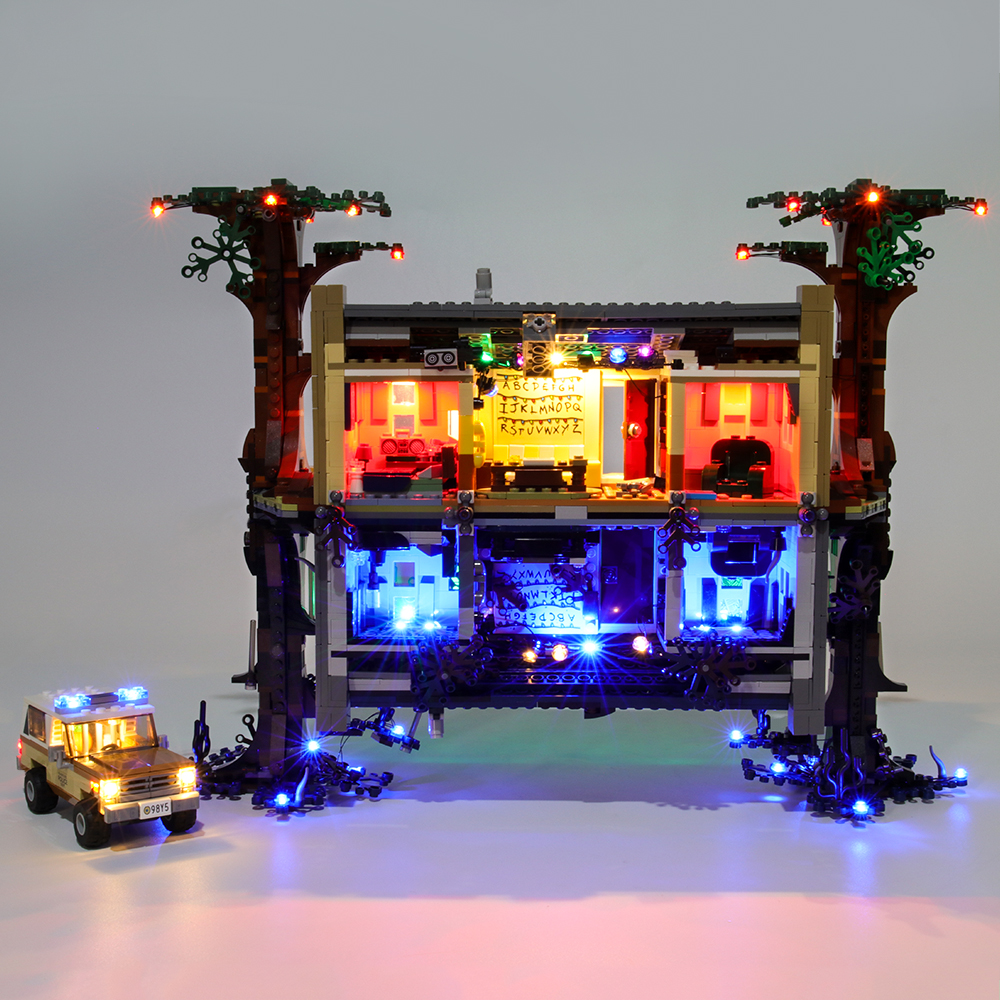 Stranger things lego light set on sale