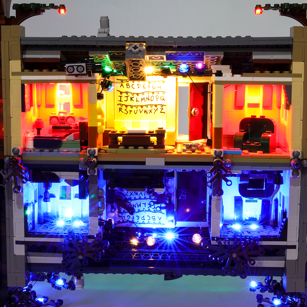 Light Kit For Stranger Things The Upside Down LED Lighting Set 75810