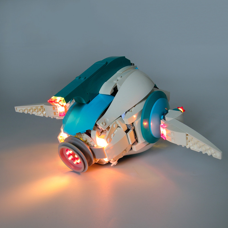 Light Kit For Sweet Mayhem's Systar Starship LED Highting Set 70830