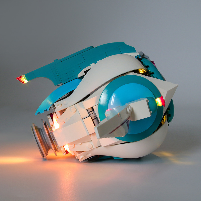 Light Kit For Sweet Mayhem's Systar Starship LED Highting Set 70830