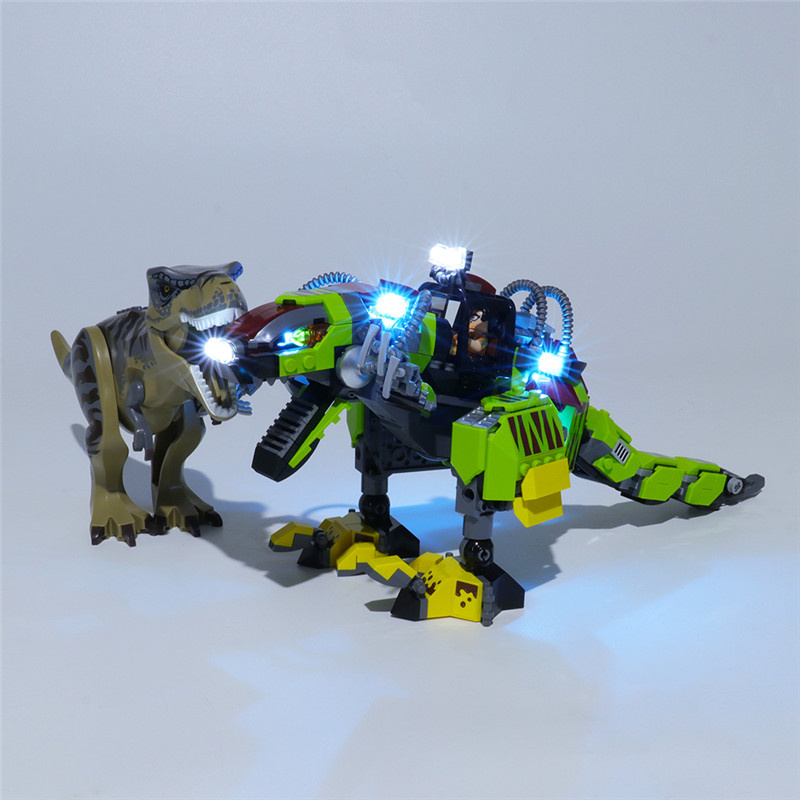 Light Kit For T. rex vs Dino-Mech Battle LED Highting Set 75938