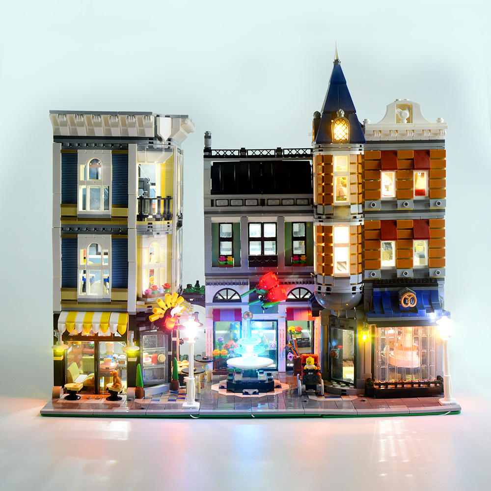 Light Kit For The Assembly Square LED Highting Set 10255