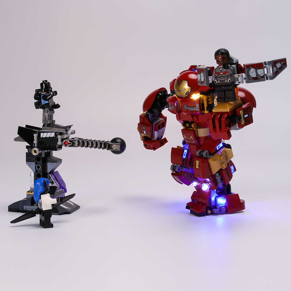 Light Kit For The Hulkbuster Smash-Up LED Highting Set 76104