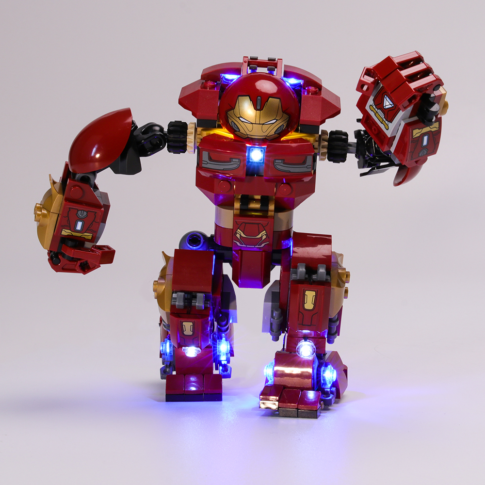 Light Kit For The Hulkbuster Smash-Up LED Highting Set 76104