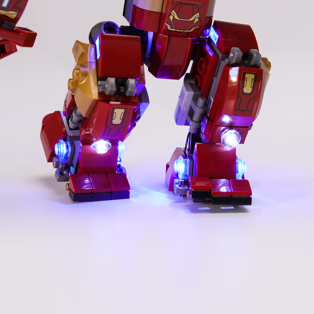 Light Kit For The Hulkbuster Smash-Up LED Highting Set 76104