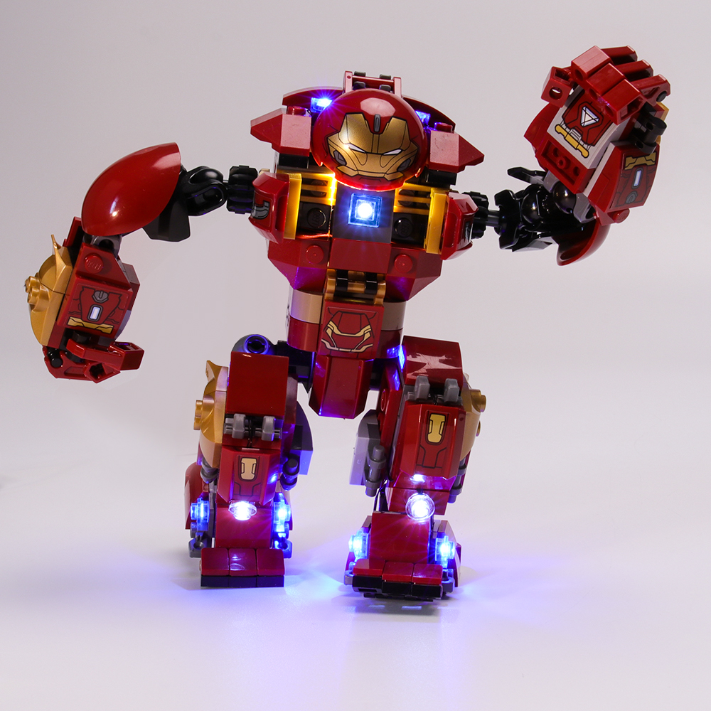 Light Kit For The Hulkbuster Smash-Up LED Highting Set 76104