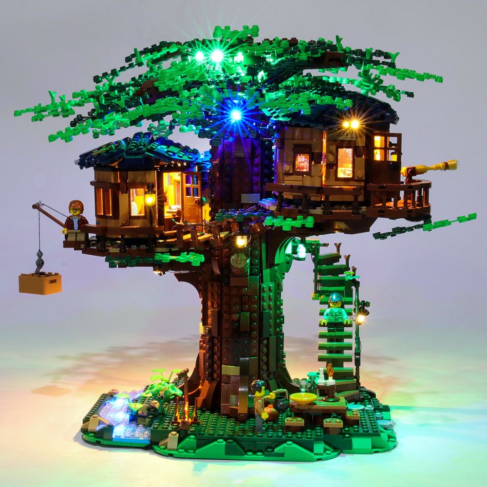 Light Kit For Tree House LED Lighting Set 21318