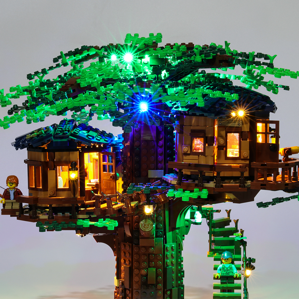 Light Kit For Tree House LED Lighting Set 21318