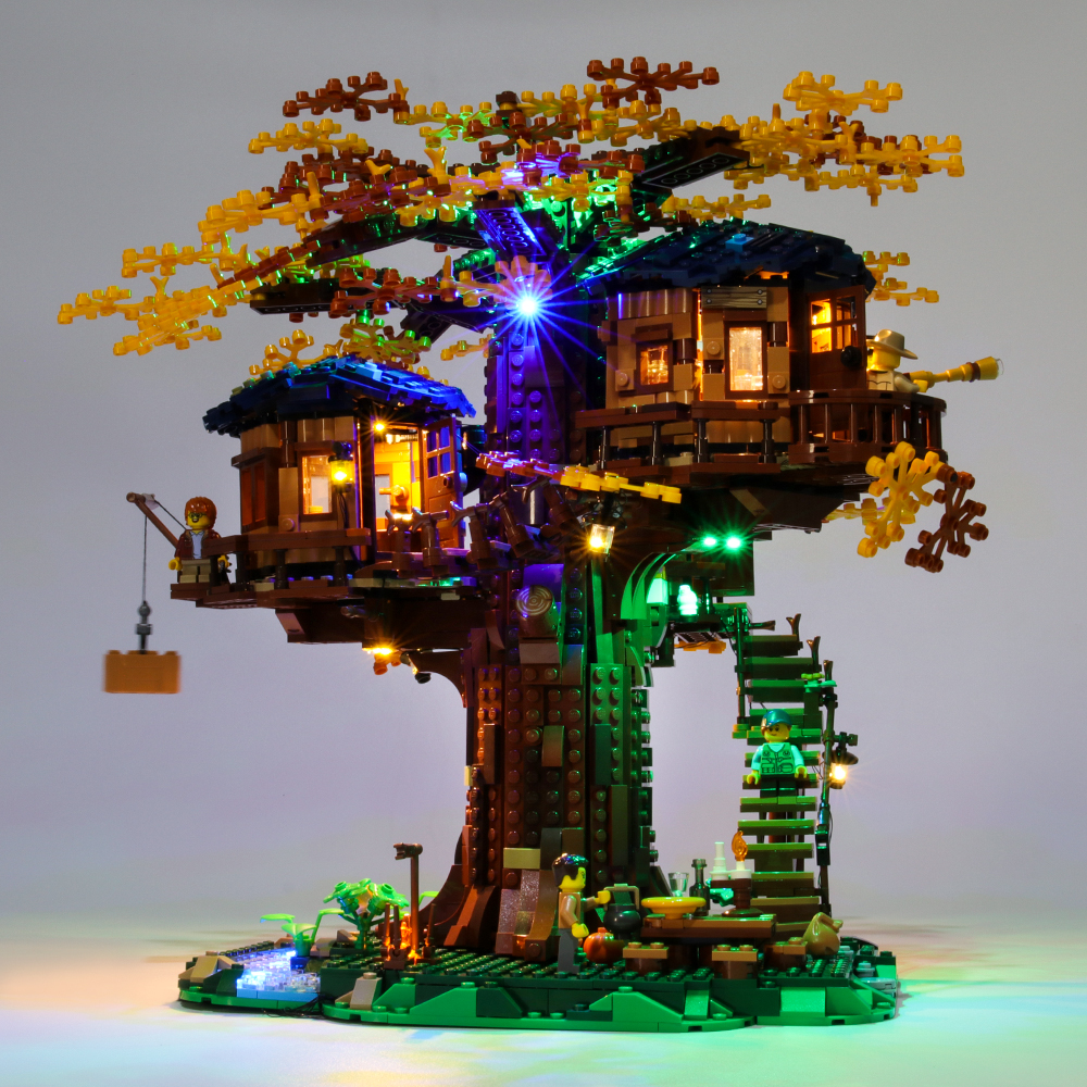 Light Kit For Tree House LED Lighting Set 21318