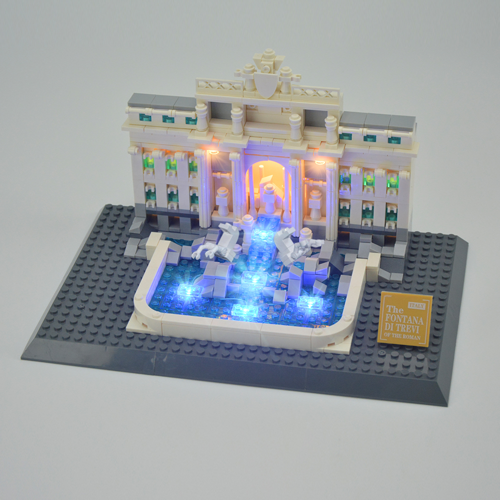 Light Kit For Trevi Fountain LED Lighting Set 21020