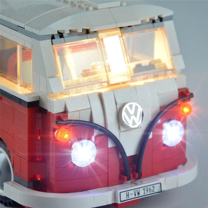 Light Kit For Volkswagen T1 Camper Van LED Lighting Set 10220 BuildingToyStore