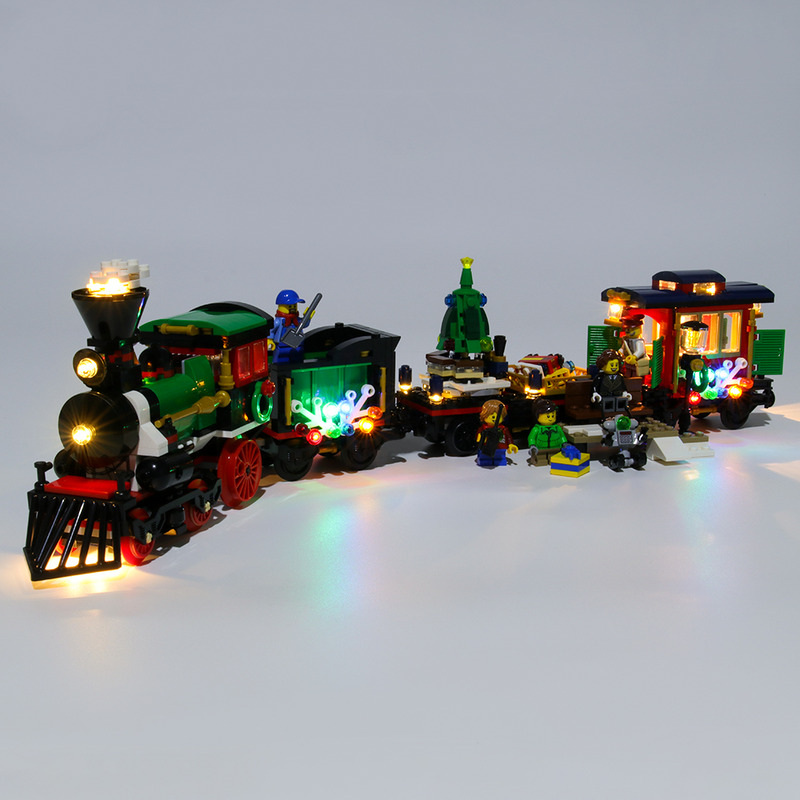 Light Kit For Winter Holiday Train LED Highting Set 10254