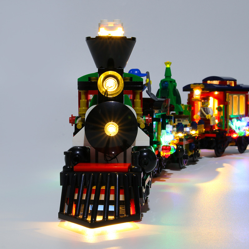 Light Kit For Winter Holiday Train LED Highting Set 10254