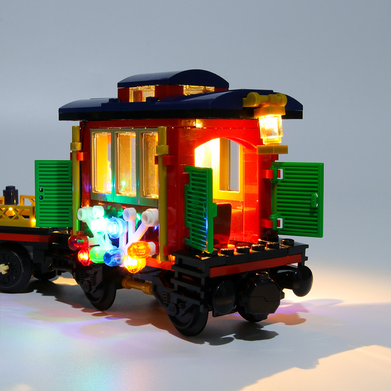 Light Kit For Winter Holiday Train LED Highting Set 10254