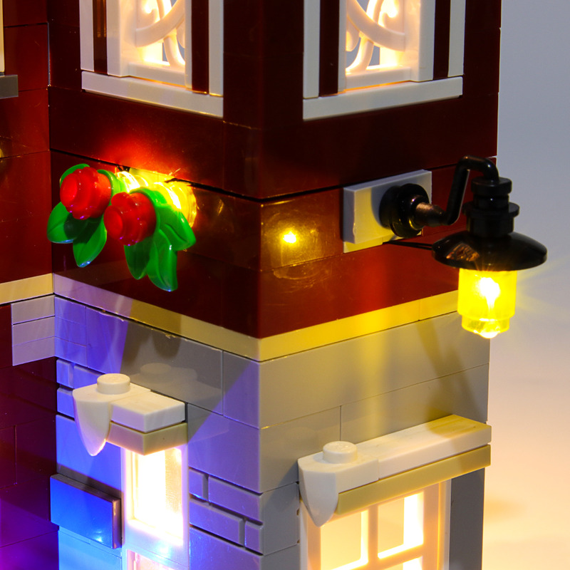 Light Kit For Winter Village Fire Station LED Highting Set 10263