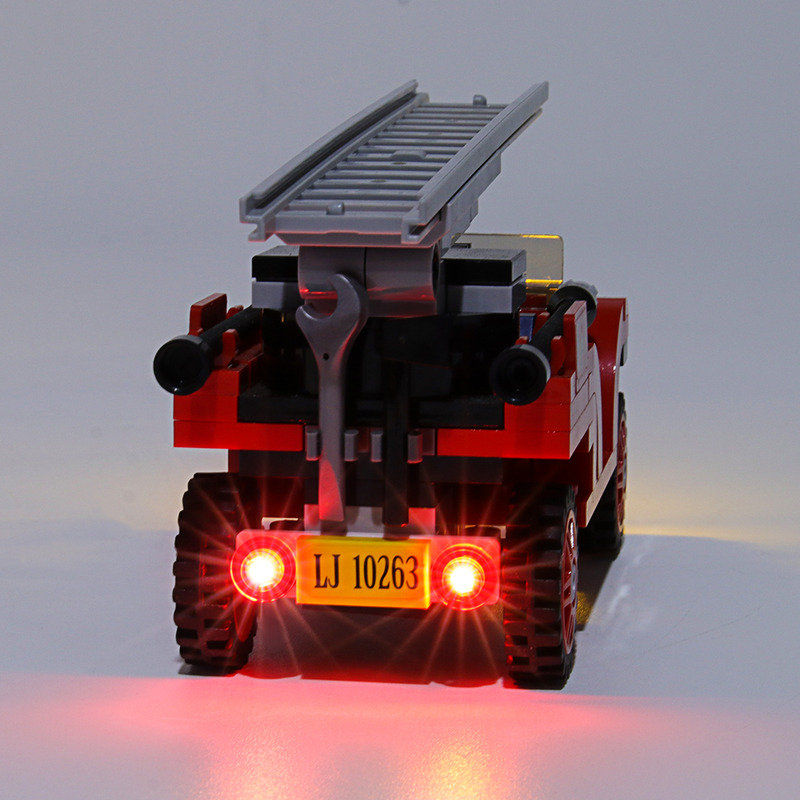 Light Kit For Winter Village Fire Station LED Highting Set 10263