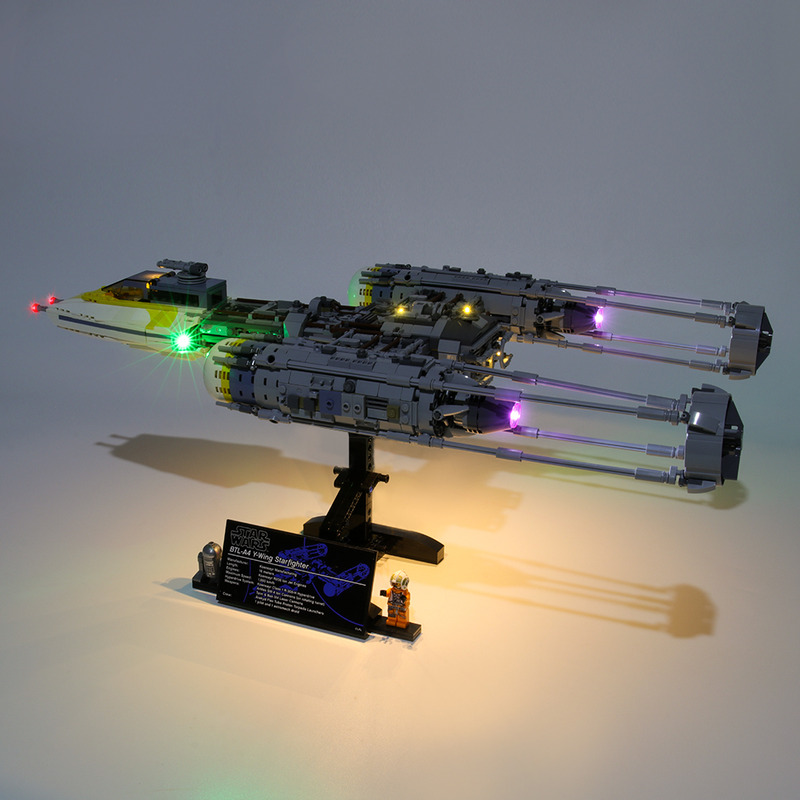 Light Kit For Y-Wing Starfighter LED Highting Set 75181