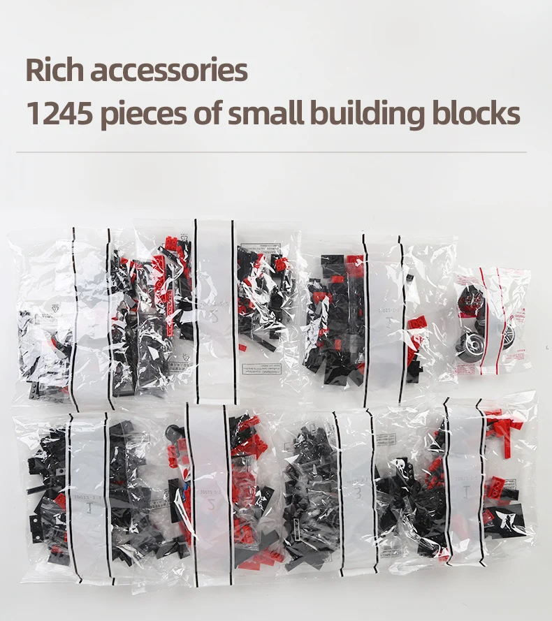 Mould King 10012 Cadillac Eldorado Building Blocks Toy Set