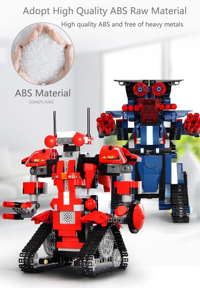 MOULD KING 13004 Bister Remote Control Robot Building Block Toy Set