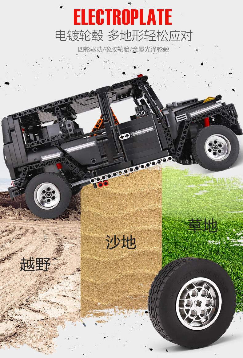 MOULD KING 13068 Babos G65 Building Block Toy Set