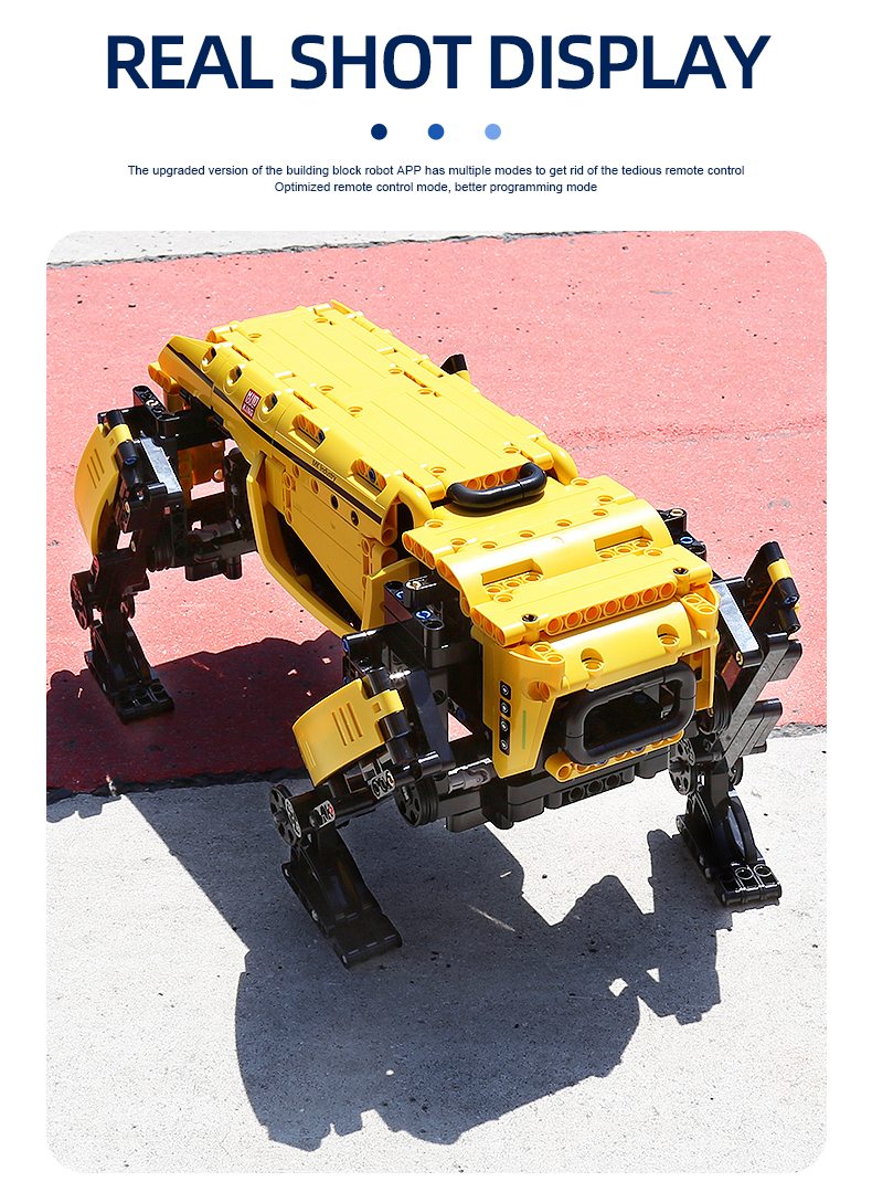 MOLD KING 15066 Tech Machinery Series MK-Power Robot Blocs de construction Ensemble de jouets