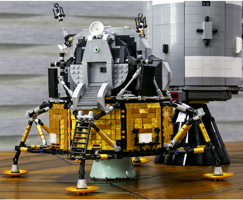 MOLD KING 21006 Apollo 11 Vaisseau spatial Module lunaire blocs de construction ensemble de jouets