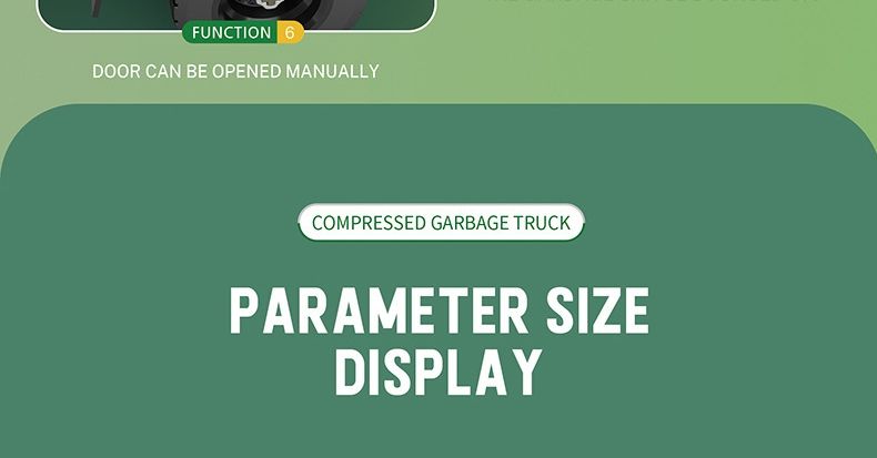REOBRIX 22022 Compression Garbage Truck Technology Machinery Series Building Blocks Toy Set
