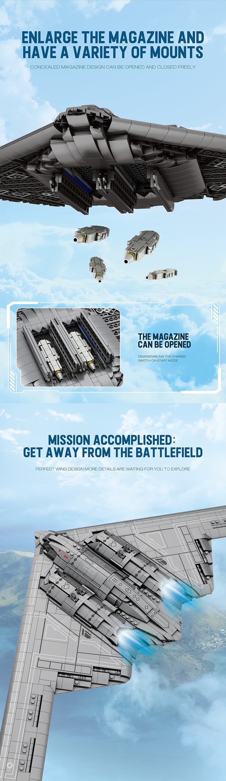 B2 bomber toy store