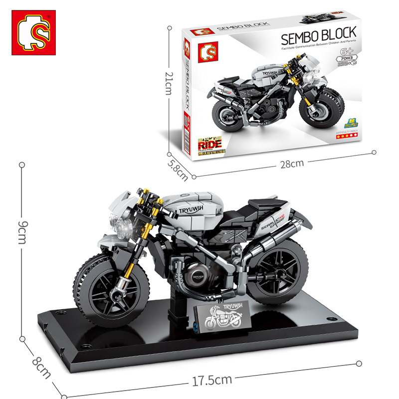 SEMBO 701113TechinqueシリーズTriumpモーターサイクルビルディング