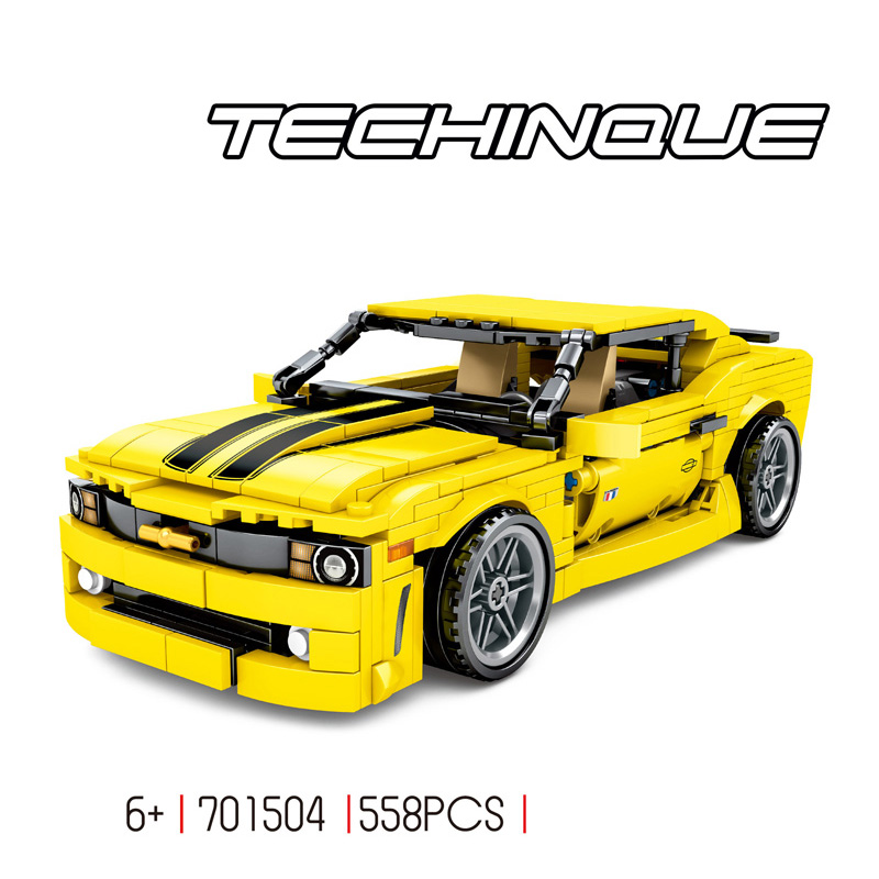 Sembo 701504 Bumblebee Camaro Bausteine Spielzeugset