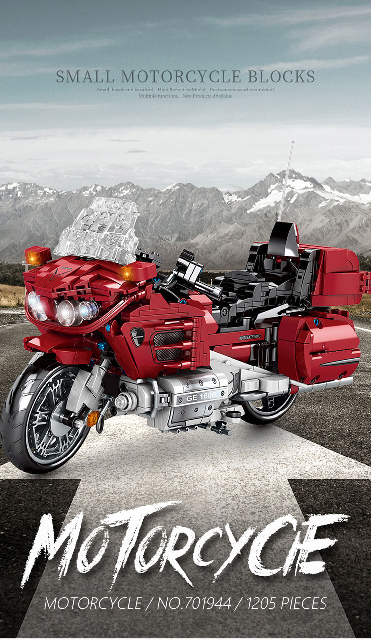 SEMBO 701944 Techinque Series Honda Gold Wing Building Blocks Toy Set
