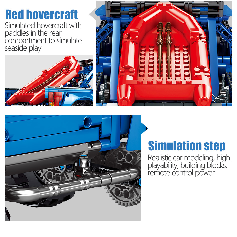 Sembo 701990 Ford New F-150 Raptor Truck Building Blocks Toy Set