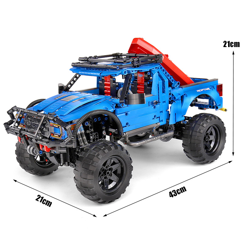 Sembo 701990 Ford New F-150 Raptor Truck Building Blocks Toy Set