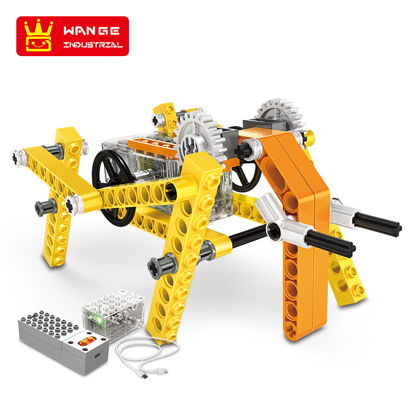 WANGE Robotic Animal Animal Electromechanical Set 6 1201-1206 Building Blocks Toy Set