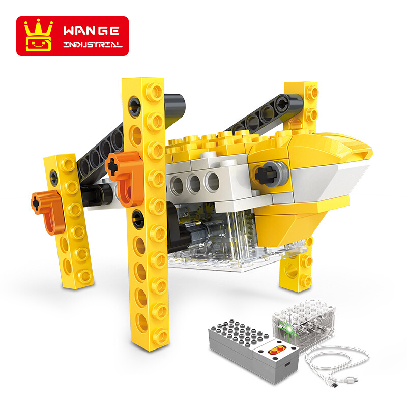 WANGE Robotic Animal Animal Electromechanical Set 6 1201-1206 Building Blocks Toy Set