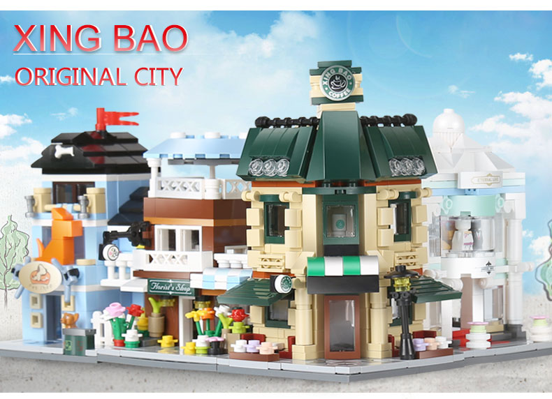 XINGBAO 01105 Original City Building Bricks Set