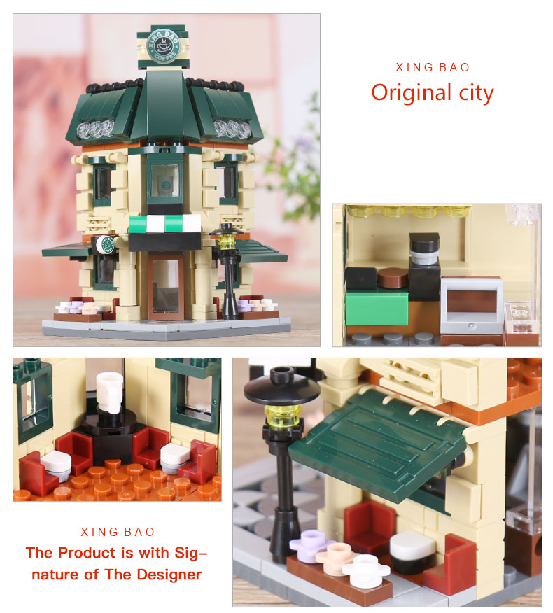 XINGBAO 01105 Original City Building Bricks Set